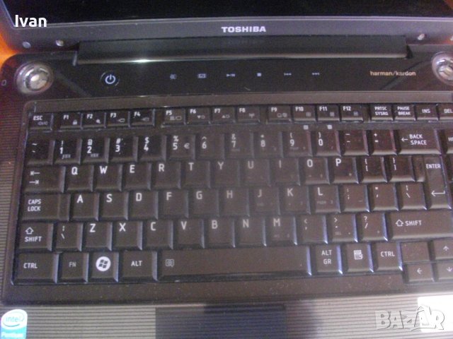 15,6" Лаптоп TOSHIBA SATELLITE A300-1NS-За Части/За Ремонт-Не Светва-Сив Гланц, снимка 16 - Части за лаптопи - 42759944