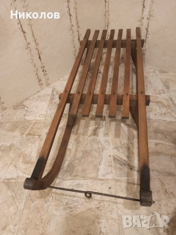 Дървена шейна, снимка 3 - Зимни спортове - 53062209