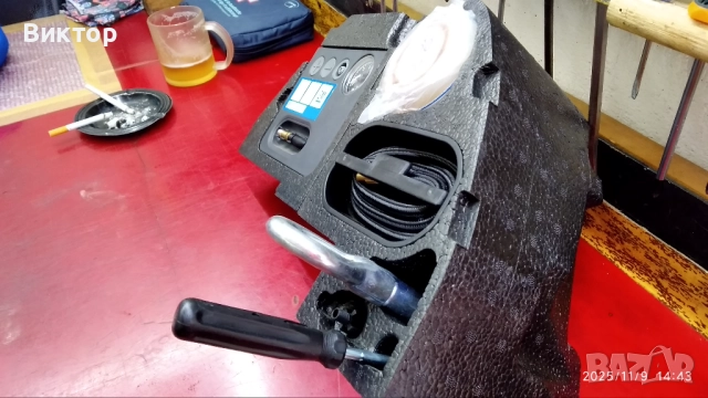 Kомпресор за гуми за Опел Корса-Д. Пълен комплект! Oригинален!  Нов!, снимка 5 - Аксесоари и консумативи - 52352432