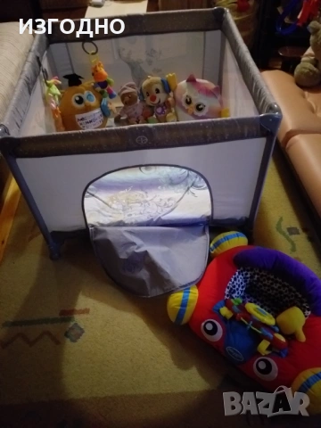 САМО 30€ ПОЧТИ НОВА СГЪВАЕМА КОШАРКА 60% ПО ЕВТИНА LORELLI ИМА И МАТРАК ОТДЕЛНО