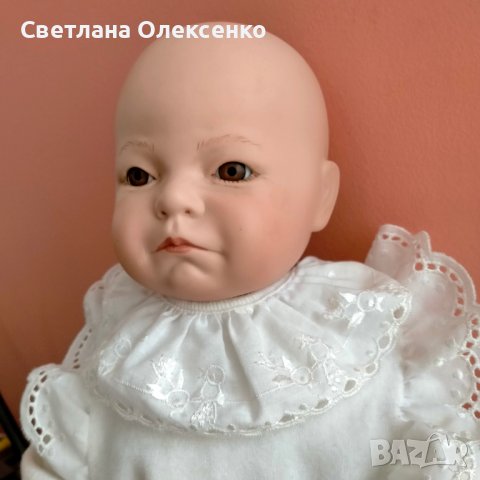 Порцеланова кукла Anna 1989 50 см, снимка 11 - Колекции - 37858762