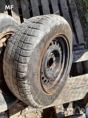 Единични джанти с гуми за БМВ 15 цола, снимка 2 - Гуми и джанти - 27627712