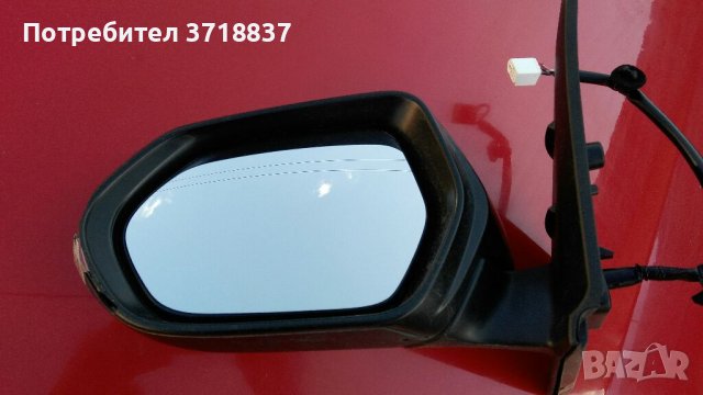 Стъкло за огледало ляво на Тойота Ярис