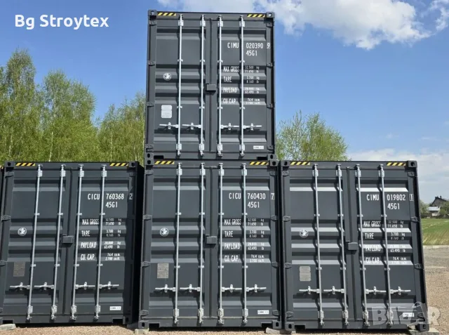 Морски контейнери 20 и 40 FT стандарт и High Cube нови и употребявани, снимка 2 - Други машини и части - 56226689