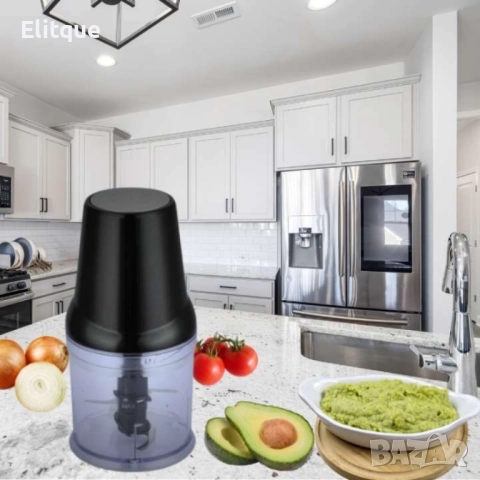 Чопър, 400W, 0.5 л., 4 остриета, черен, червен, снимка 4 - Други - 52852180