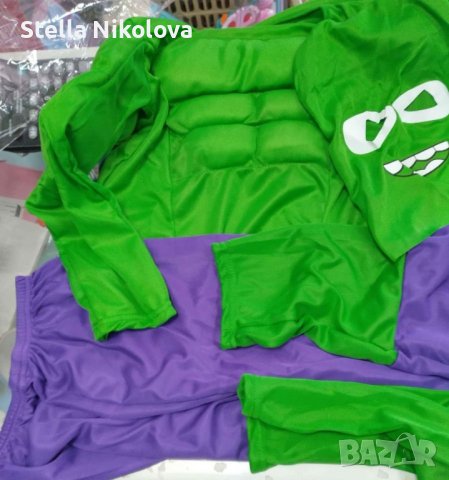 Костюм на Хълк с мускули