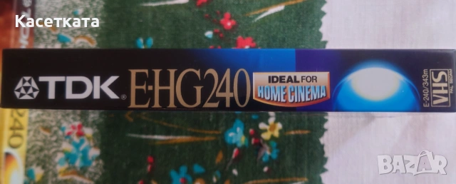 Видеокасета VHS TDK SHG 240, снимка 3 - Плейъри, домашно кино, прожектори - 53896819
