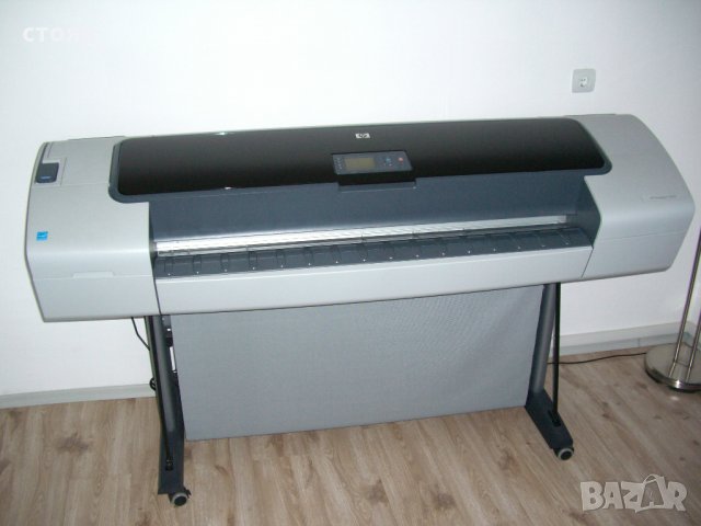 Широкоформатен принтер HP DesignJet T1100 Post Script 44'', снимка 1 - Принтери, копири, скенери - 32142581