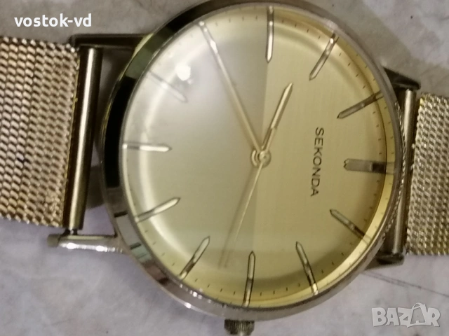 SEKONDA-МЪЖКИ ЧАСОВНИК РАБОТЕЩ , снимка 4 - Мъжки - 54359185