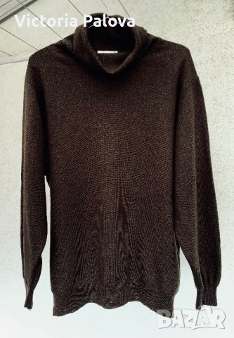 Скъп качествен пуловер FARINA PETER HAHN Швейцария, снимка 3 - Блузи с дълъг ръкав и пуловери - 44397746