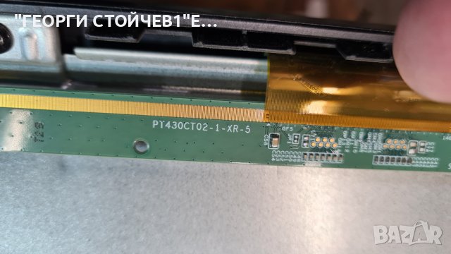 LED-4341 FHD SW  CV358H-T42 PT430CT02-4, снимка 6 - Части и Платки - 39728783