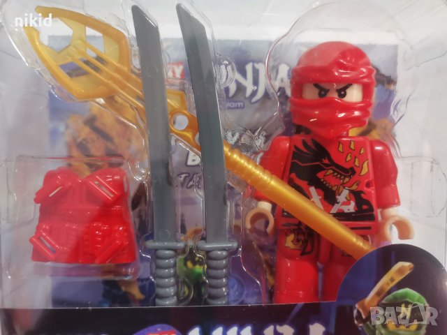 Нинджаго Ninjago Нинджа фигурка фигурки играчка за игра и украса торта, снимка 4 - Фигурки - 40420283