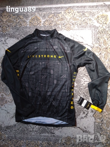 Nike Livestrong – дълъг ръкав джърси, размер XL