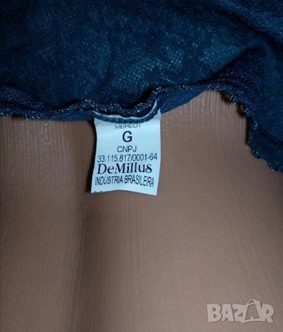 De millus- M- Нови леко стягащи дантелени тюркоазени бикини, снимка 5 - Бельо - 38620535