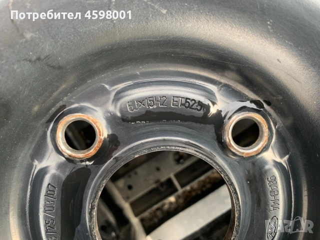 4бр.Оригинални джанти 15цола 4x108 ET52.5 за Ford Fiesta,Focus,Fusion,Ka, снимка 14 - Гуми и джанти - 53037537