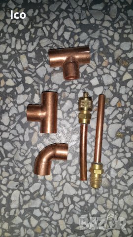 Медни колена и тръби за хладилник