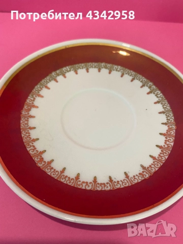 Fena Porzellan Zajecar Jugoslawien.1960-1970г. Сет за кафе., снимка 3 - Антикварни и старинни предмети - 52884025