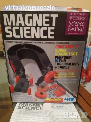 Игра с магнити и наука - Magnet Science, снимка 1 - Образователни игри - 42760446