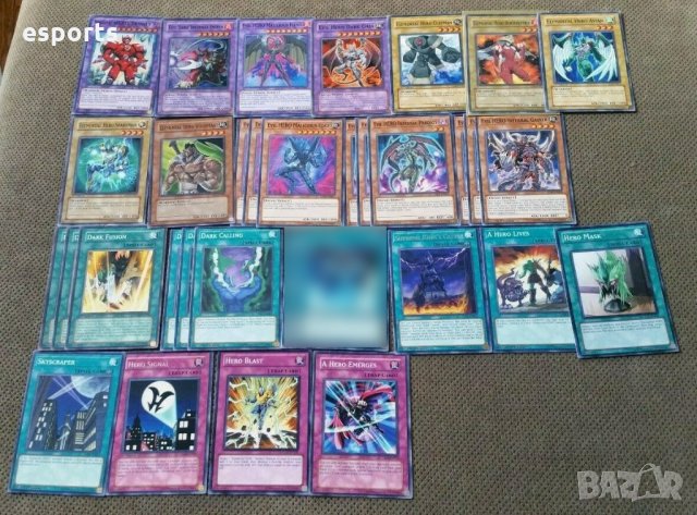 Yu-Gi-Oh! лотове, карти, сингли, цели тестета, готови за турнири - най-големия български каталог, снимка 4 - Колекции - 31092832