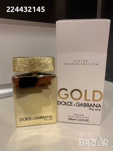 Dolce I Gabbana The One Gold Parfum Intense 100ml EDP Tester 