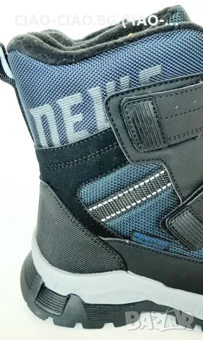 №34-39, Водоустойчиви термо апрески за момче, тъмно сини, URBAN на TOM.M, снимка 6 - Детски боти и ботуши - 48169901