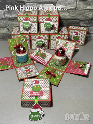 Коледна експлодираща кутия, снимка 3 - Коледни подаръци - 47939205