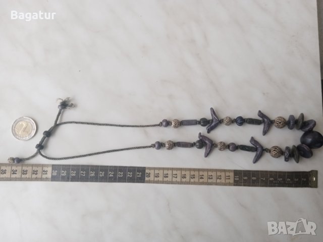 От на баба скрина,стар накит,етно,възрожденски,птици,гердан, снимка 6 - Антикварни и старинни предмети - 44725362