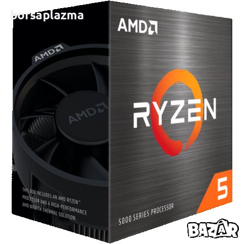AMD CPU Desktop Ryzen 5 6C/12T 4600G (3.7/4.2GHz Boost,11MB,65h Radeon Graphics, снимка 1 - Процесори - 40273934