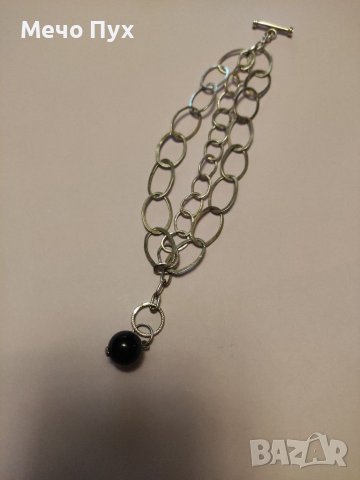 Сребърен комплект - колие и гривна (12), снимка 5 - Бижутерийни комплекти - 39132155