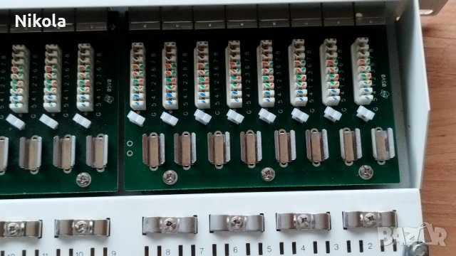 Пач панел за шкаф 19" FTP 24x порта, Cat.5, снимка 11 - Мрежови адаптери - 42187898