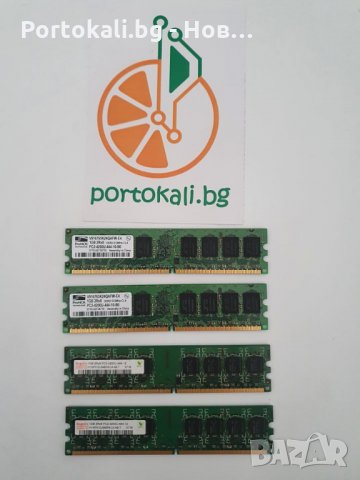 +Гаранция РАМ RAM памет DDR2 1GB памети за компютър, снимка 2 - RAM памет - 35379293