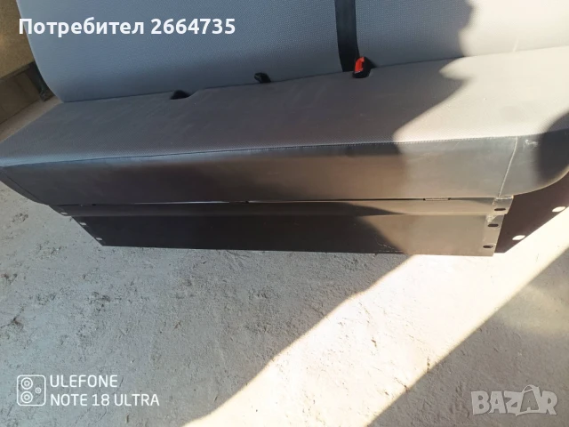 Седалка за Бус Фолксваген Т6 Т5 Двойна кабина, снимка 2 - Части - 51410311