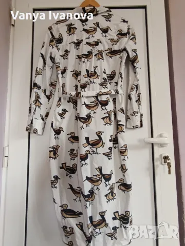 Samsoe Samsoe рокля/риза с патета, снимка 2 - Рокли - 50045531