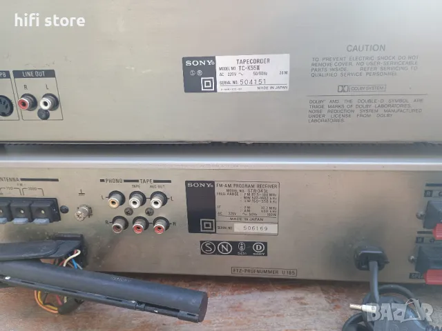 SONY TC K55 MK II  &  Sony STR-343 L, снимка 10 - Декове - 49874778
