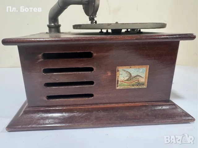 Много рядък грамофон, снимка 7 - Грамофони - 49911327