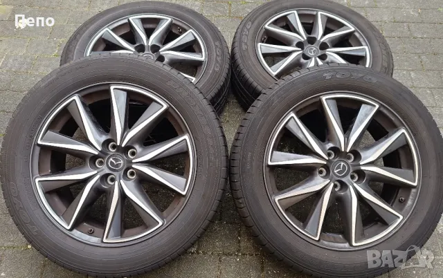 Оригинални джанти с летни гуми 19 цола Mazda CX5 Дот 2020г