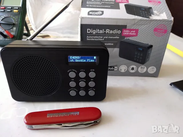 FM/DAB+ радиоприемник KODI, снимка 3 - Радиокасетофони, транзистори - 56345733