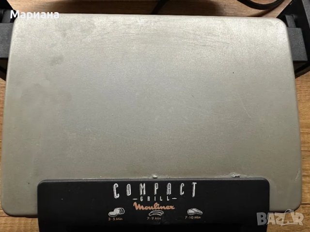 Продавам тефлонов парти контакт грил скара тост сандвич на Moulinex, снимка 5 - Скари - 48397031