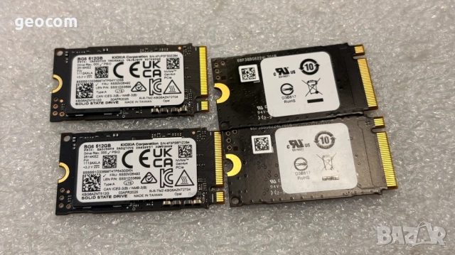 512GB SSD Kioxia BG6 M2-2242 (nVme,PCI-Ex Gen4x4), снимка 3 - Твърди дискове - 52036680