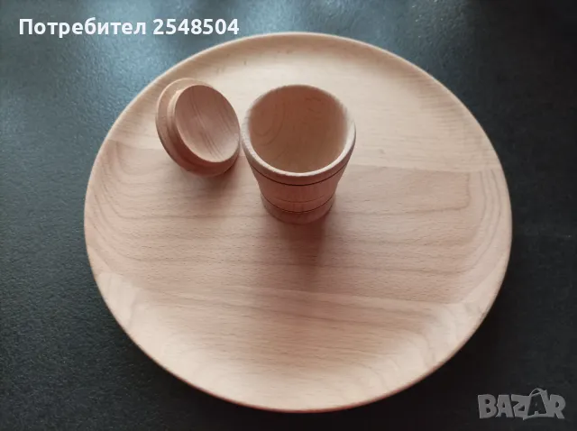 Дървено плато за сервиране , снимка 2 - Прибори за хранене, готвене и сервиране - 48155972