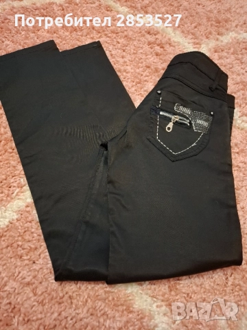 Детски Панталон/слим-сатен, снимка 4 - Детски панталони и дънки - 34230534