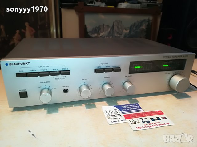 blaupunkt a-110 stereo amplifier 0308211111, снимка 3 - Ресийвъри, усилватели, смесителни пултове - 33708543