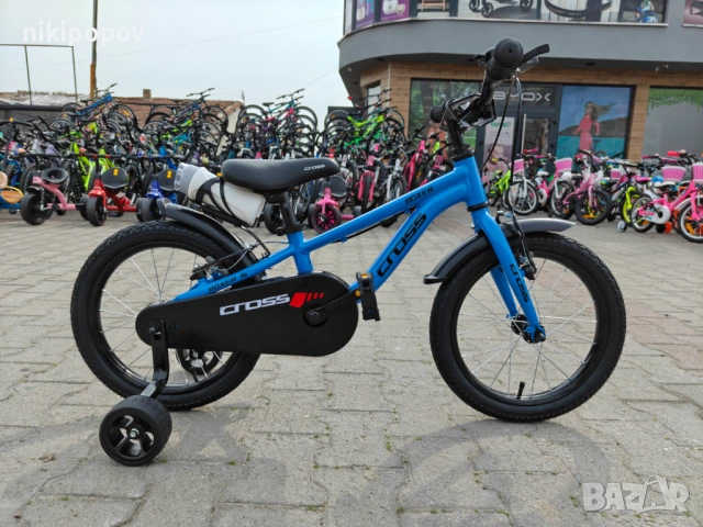 CROSS Алуминиев велосипед 16" BOXER син