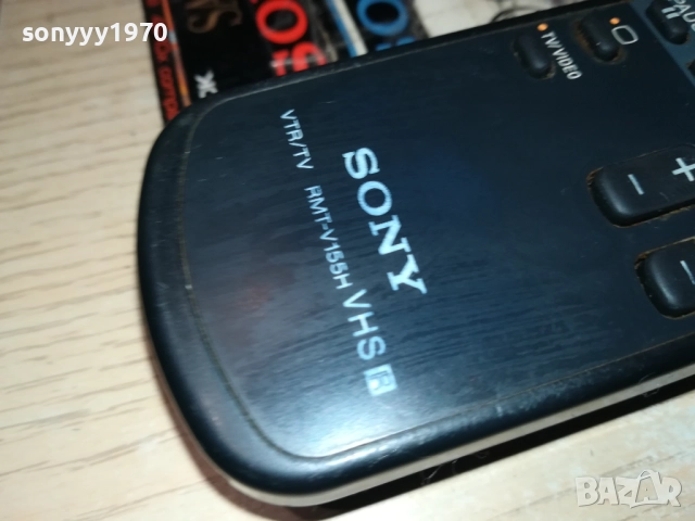 SONY RMT-V155H VHS REMOTE CONTROL 2810251833, снимка 4 - Дистанционни - 52215163