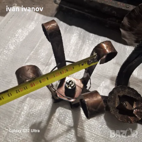 Кован Свещник Битов , снимка 4 - Декорация за дома - 50317733