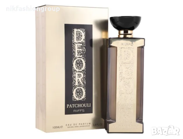 Парфюмна вода за мъже Riiffs Eau de Parfum, Deoro Patchouli 100 ml 