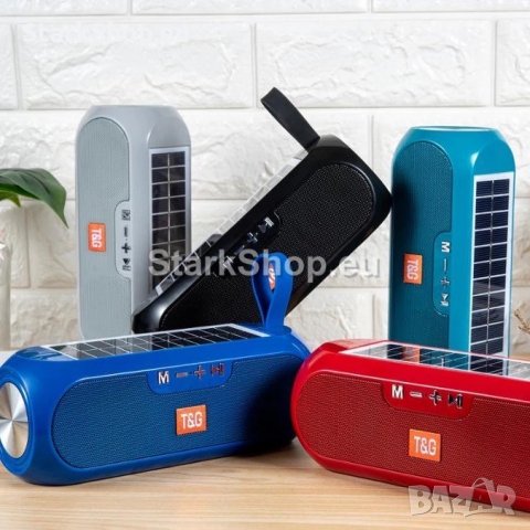Соларна Bluetooth Колона с USB, Радио TG-182, снимка 6 - Тонколони - 30727261