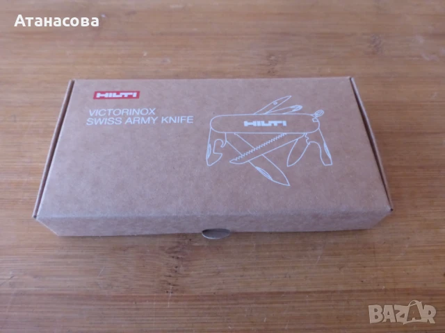 Ново джобно ножче Victorinox 6 инструмента HILTI Хилти, снимка 10 - Ножове - 50956094
