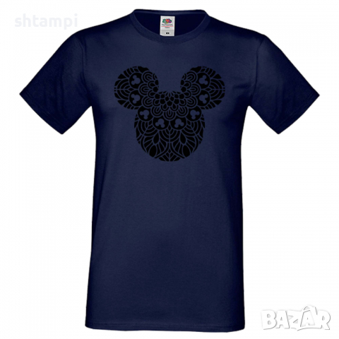 Мъжка тениска Mickey Head 5 Подарък,Изненада,Рожден ден, снимка 5 - Тениски - 36575944