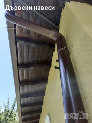 Дървени нвеси Дървени беседки Дървени Навес , снимка 6 - Ремонти на покриви - 48969844